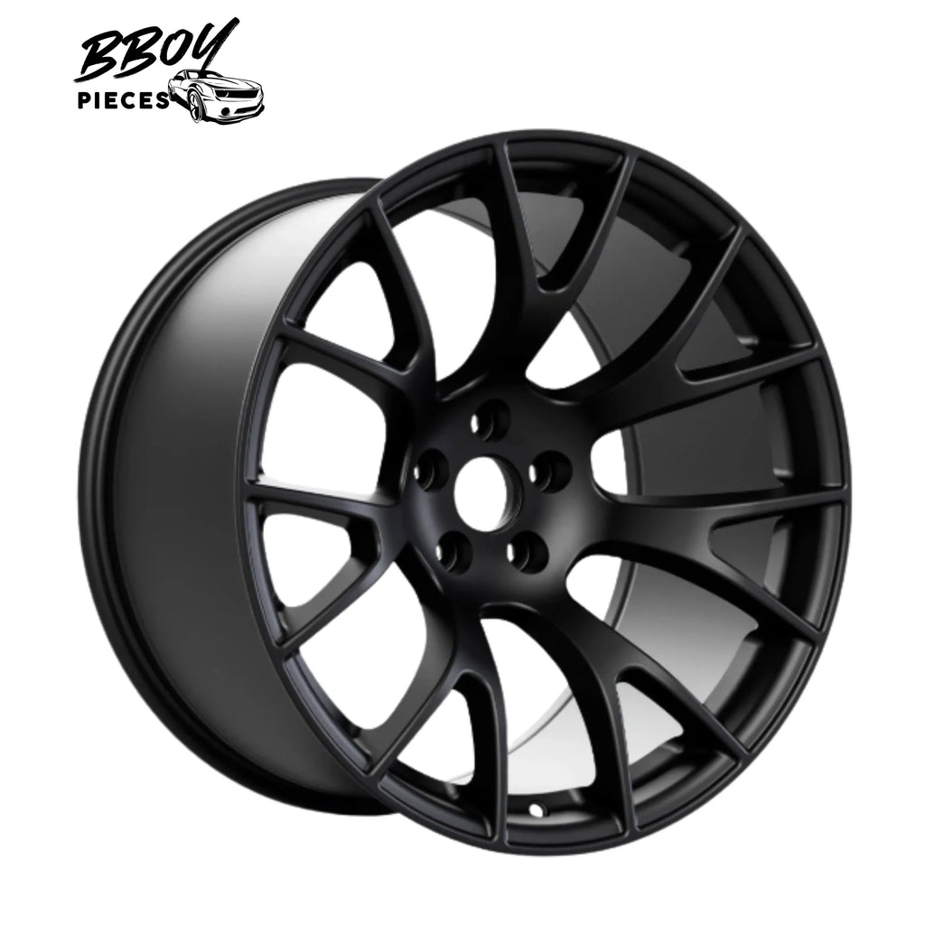 BBOY Pieces — Jeep/Durango Widebody Hellcat Style Matte Rims (20"x11") -6 Offset