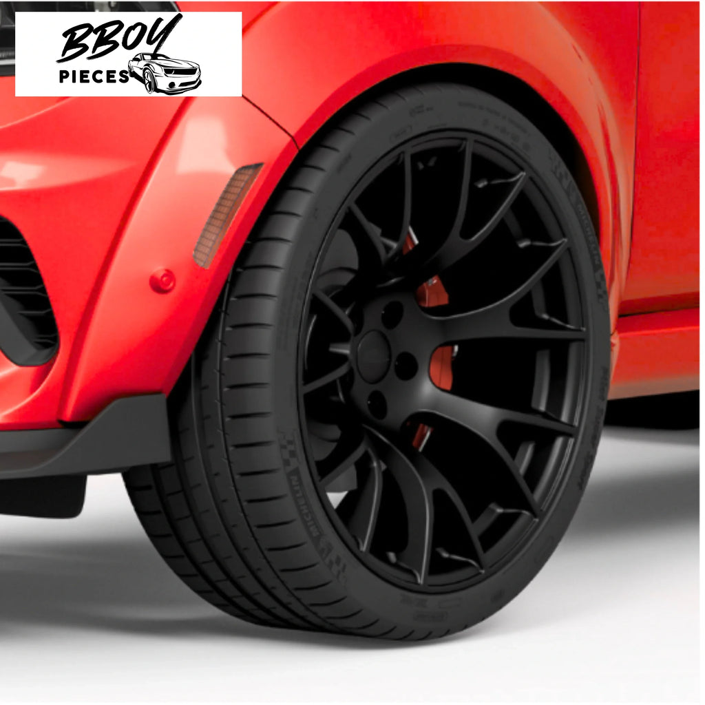 BBOY Pieces — Jeep/Durango Widebody Hellcat Style Matte Rims (20"x11") -6 Offset