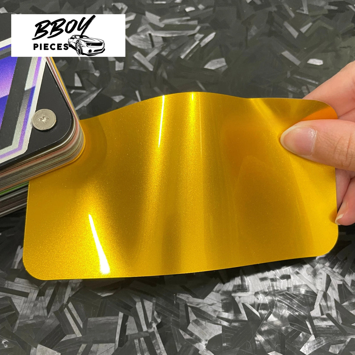 Super Gloss Amber Gold - BBOY Pieces Vinyl Wrap Material (Price does NOT include installation.)