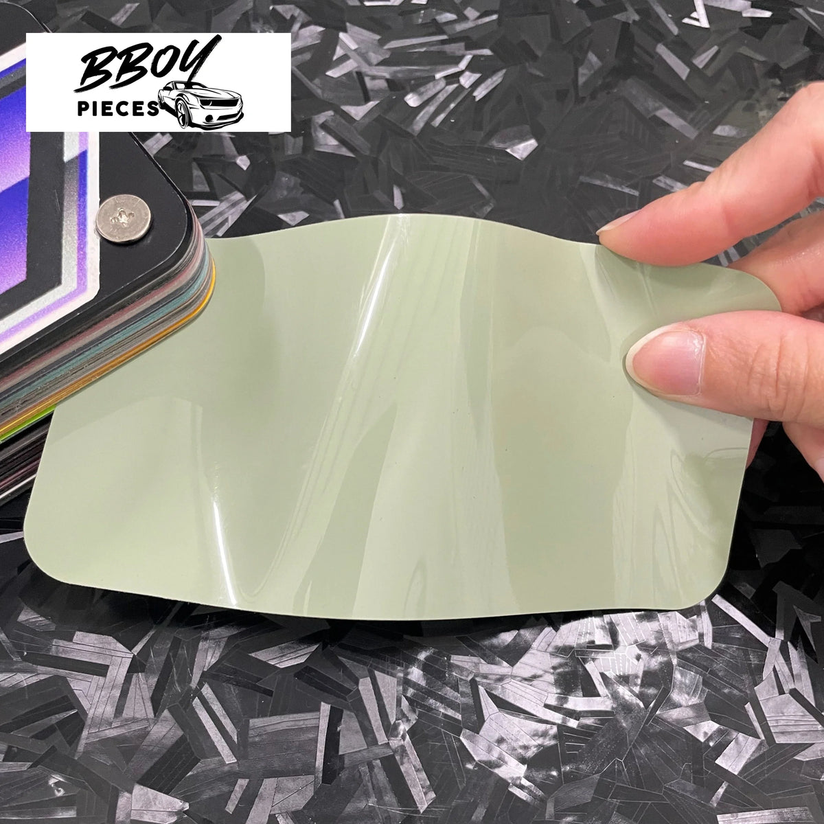 Super Gloss Khaki Green - BBOY Pieces Vinyl Wrap Material (Price does NOT include installation.)