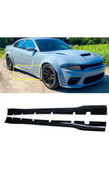 Charger 1 Piece Widebody Side Skirts