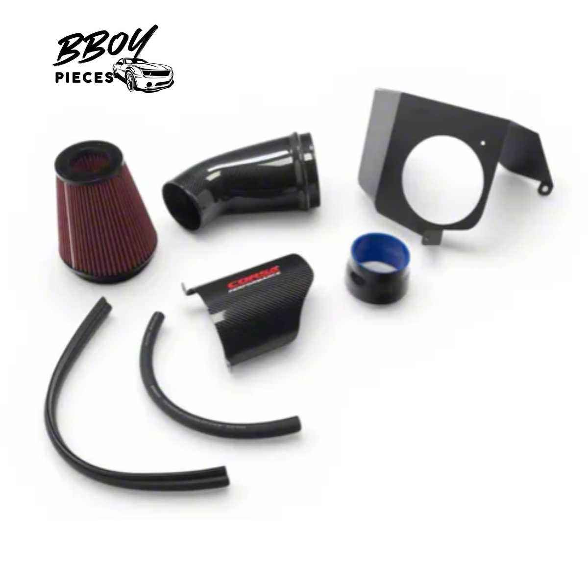 CORSA Hellcat 6.2 Drytech White Filter Intake for Charger/Challenger — BBOY Pieces