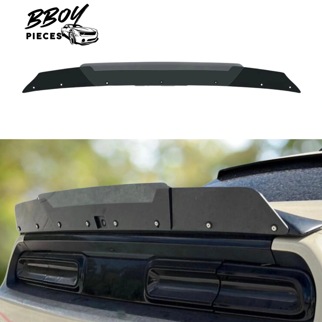 BBOY Pieces — Challenger 2 Piece Wickerbill for Pre-existing trunk spoiler
