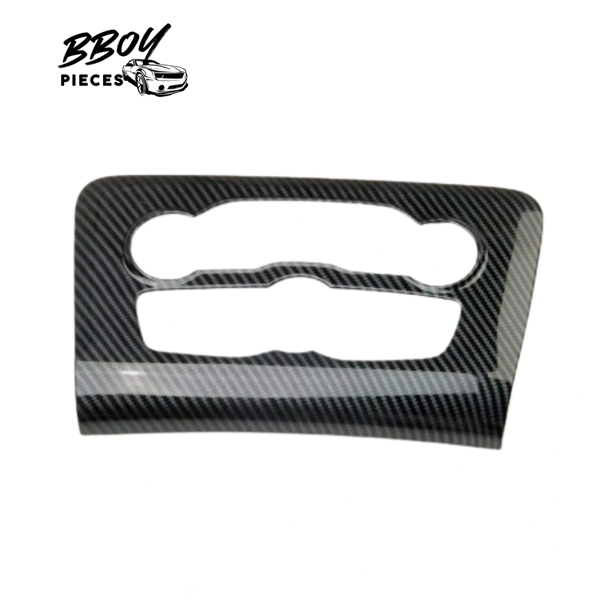 BBOY Pieces — Dodge Charger 2015+ Carbon Fiber Look - Radio Cover Pieces