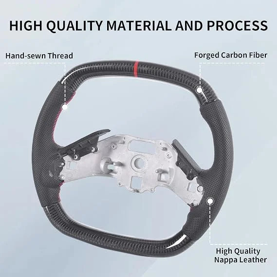 C8 Corvette Carbon Fiber Steering Wheel 2020-2027