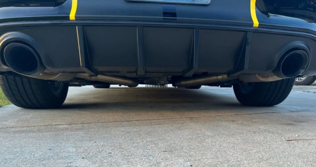 Charger Round Tip Conversion Rear Diffuser FITS BUMPER WITHOUT VENTS older rt/se/sxt/ralleye