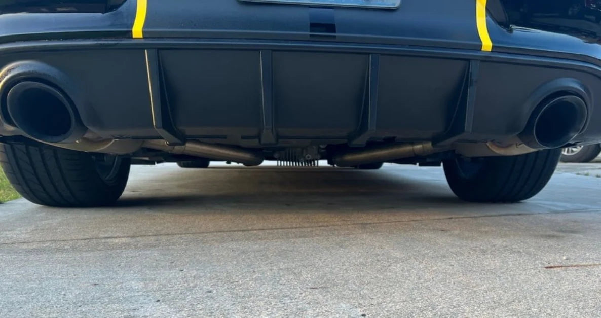 Charger Round Tip Conversion Rear Diffuser FITS BUMPER WITHOUT VENTS older rt/se/sxt/ralleye