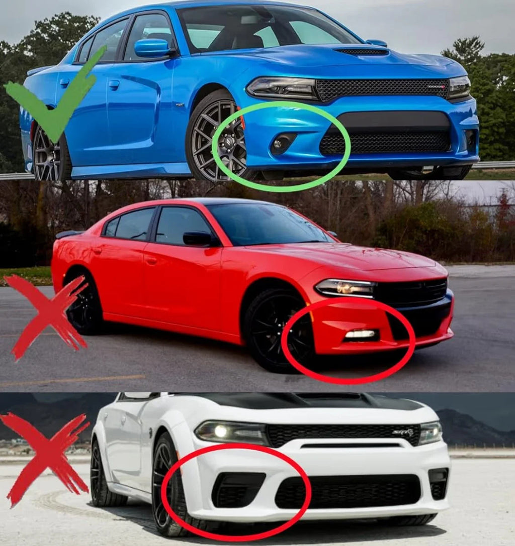 Charger Slimbody Front Lip Splitter