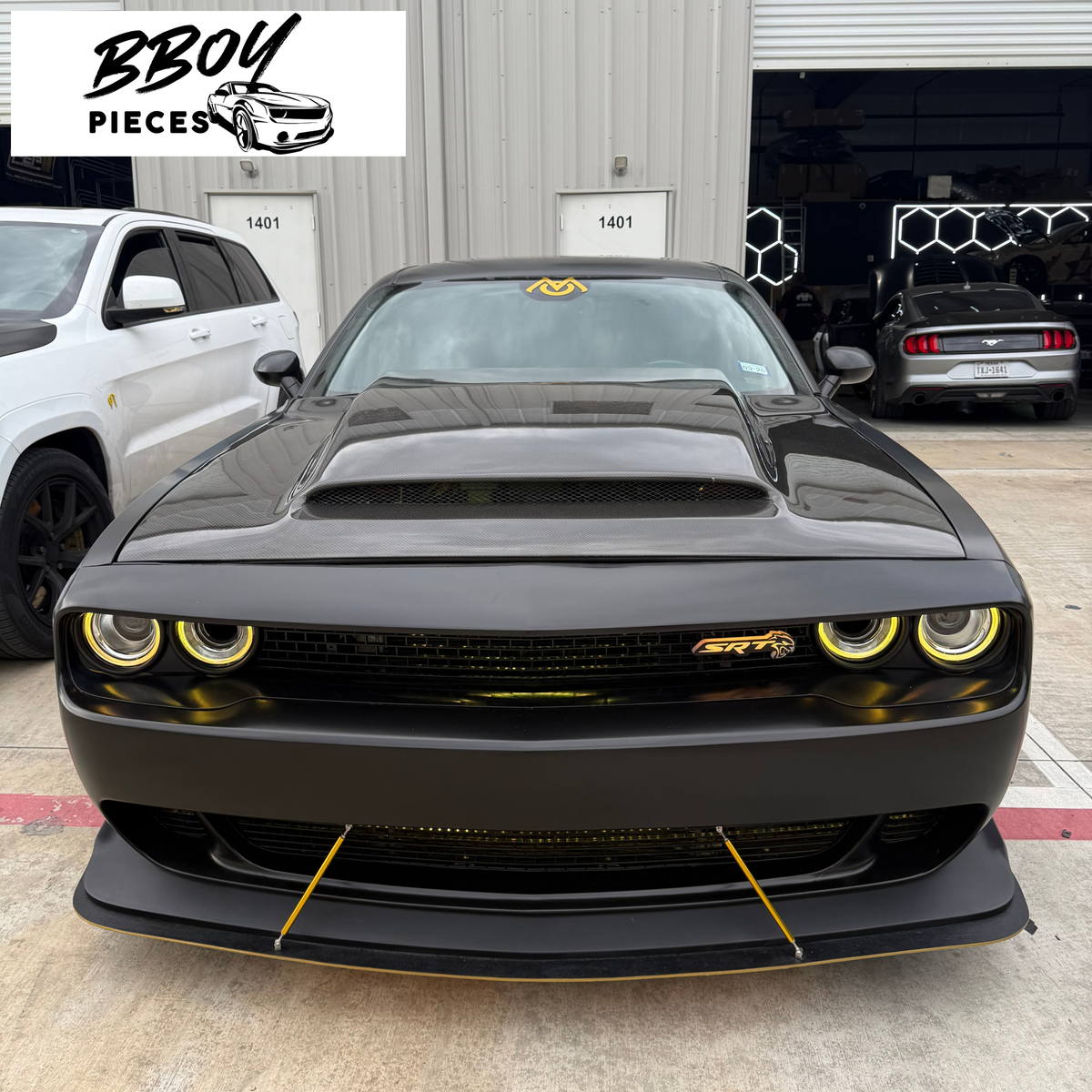 Challenger Widebody BBOY Pieces Front Lip — BBOY Pieces