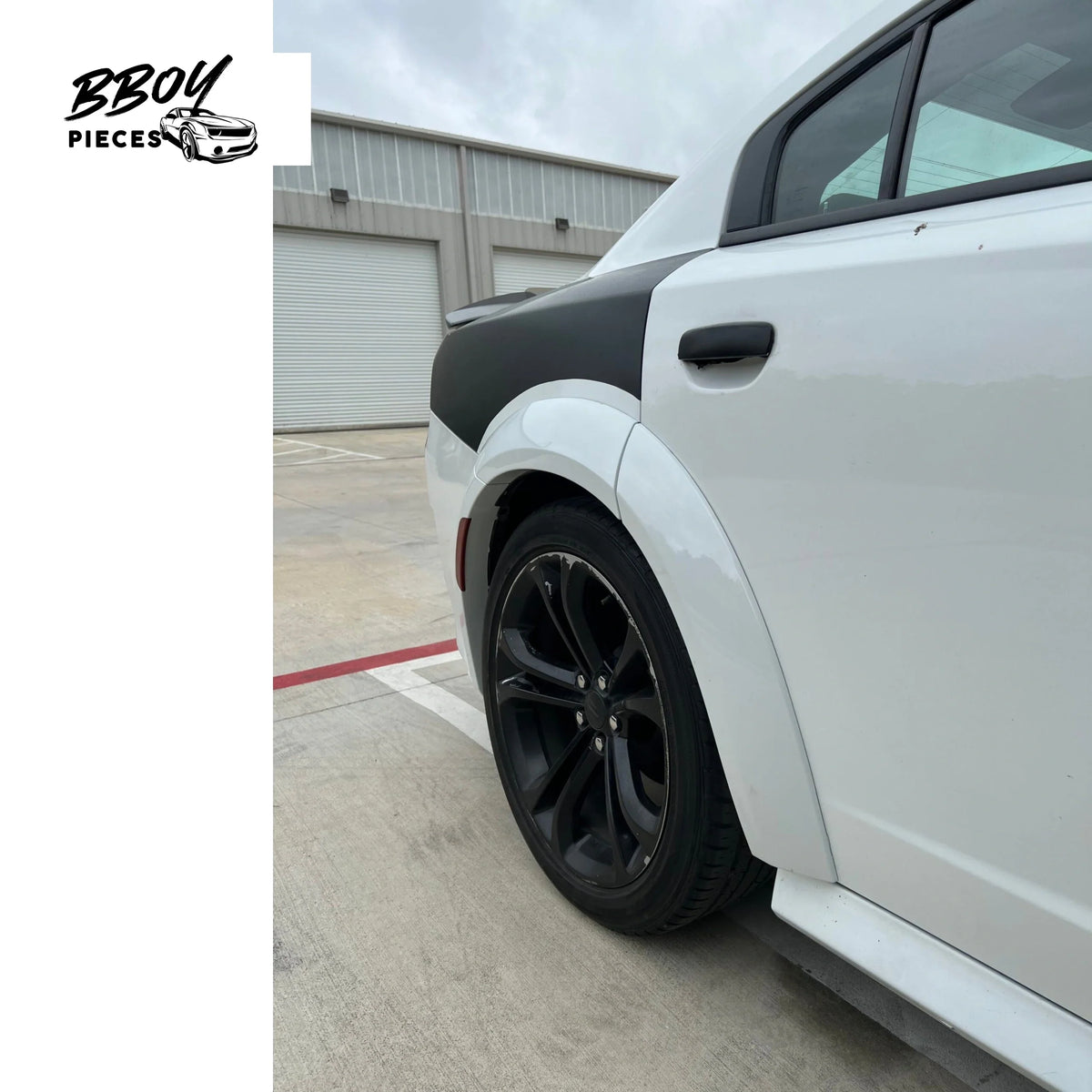 BBOY Pieces — Dodge Charger Flares Only Wide Body Kit (Parts Only)