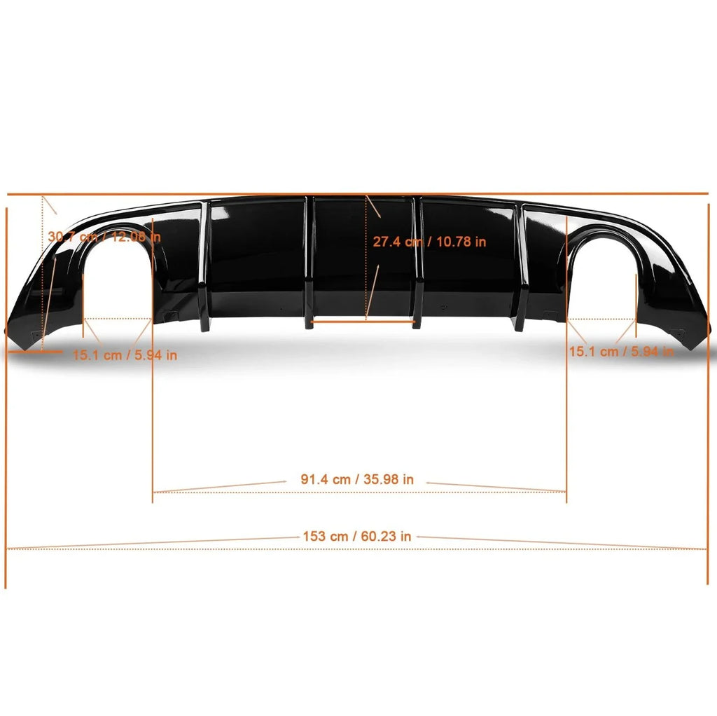 Charger Slimbody Rear Diffuser
