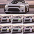 Charger RGB Solid Color Headlight Assemblies