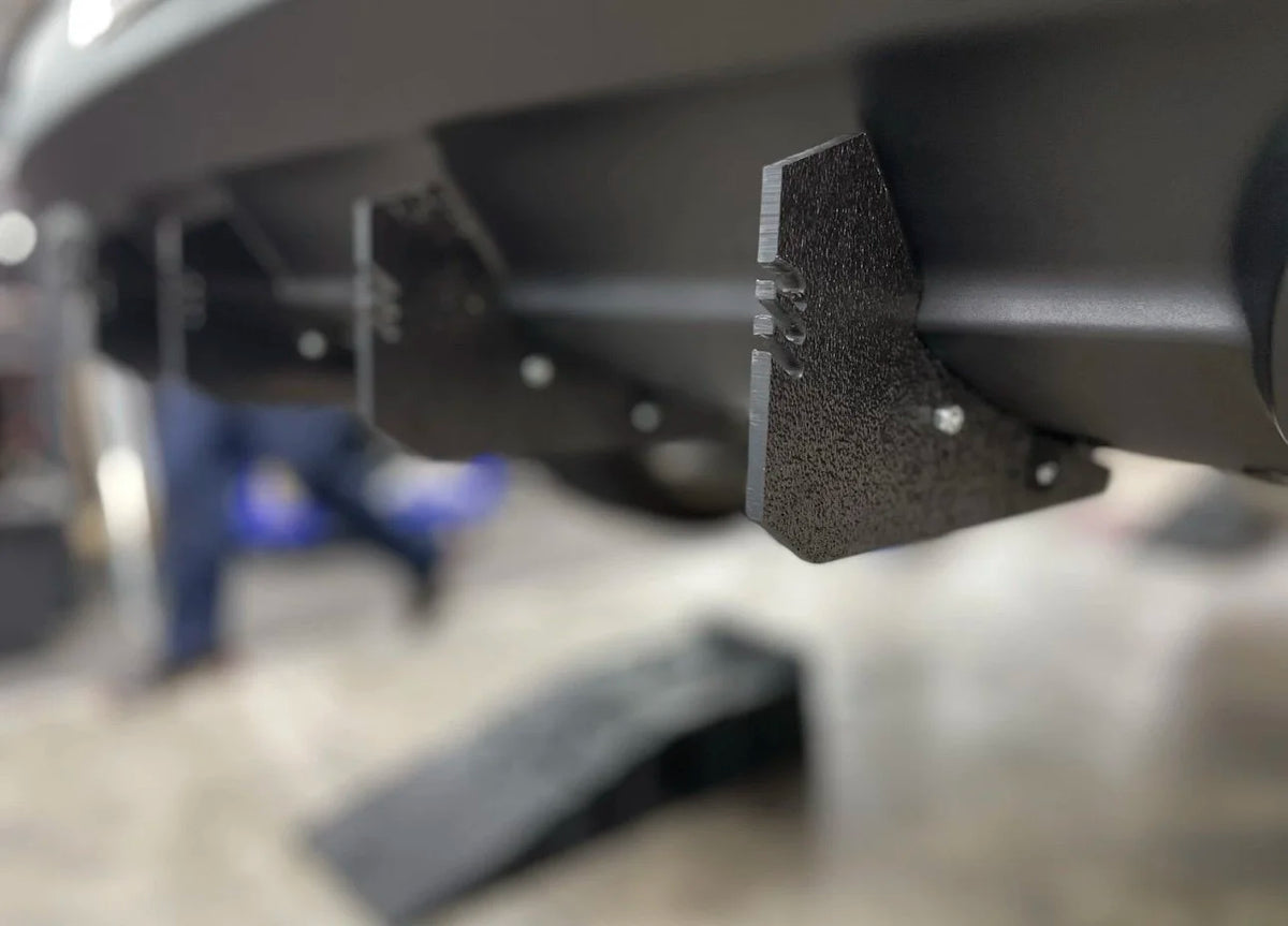 Small fin diffuser