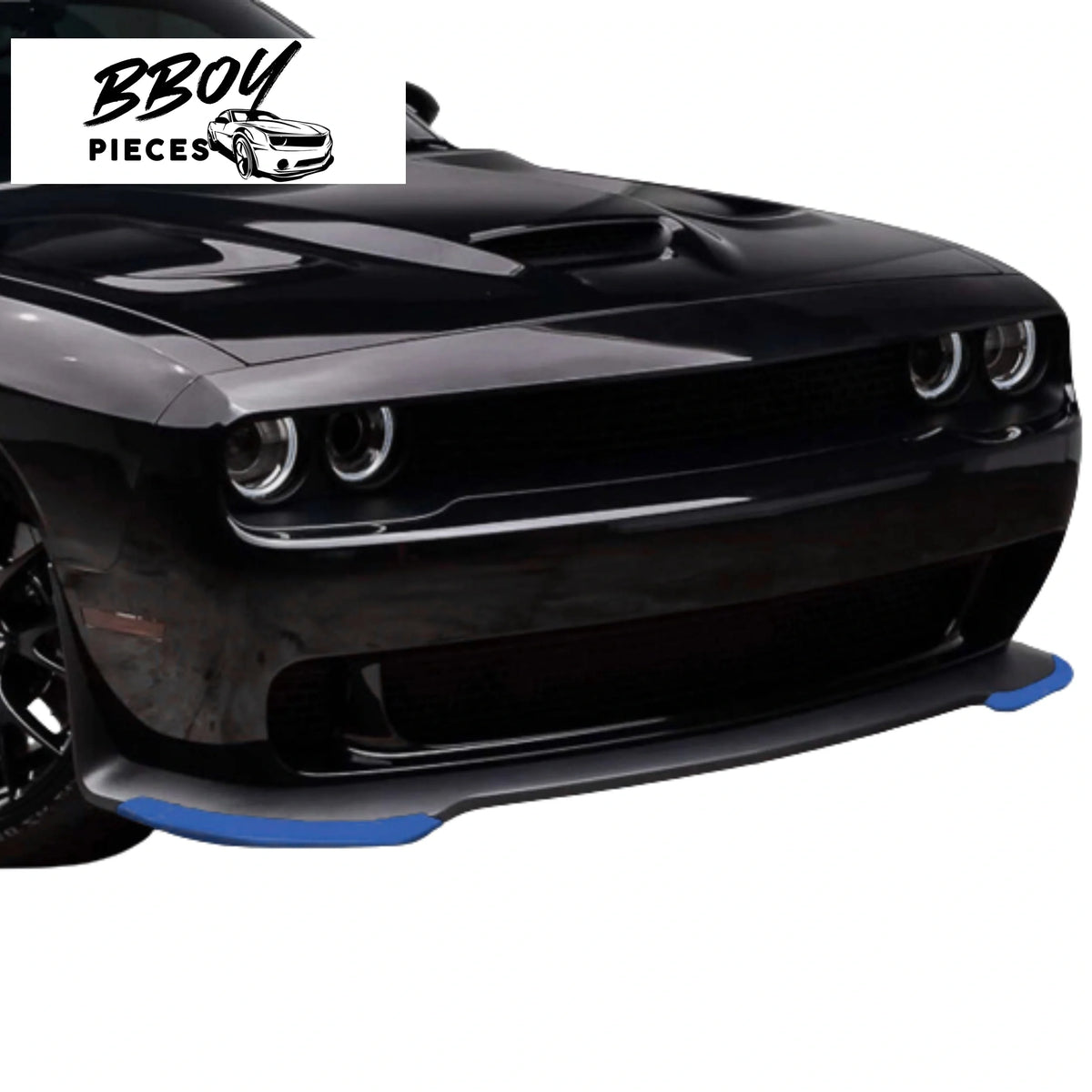 BBOY Pieces — Lip Splitter guard protectors for Challenger Slimbody R/T, Scatpack bumper