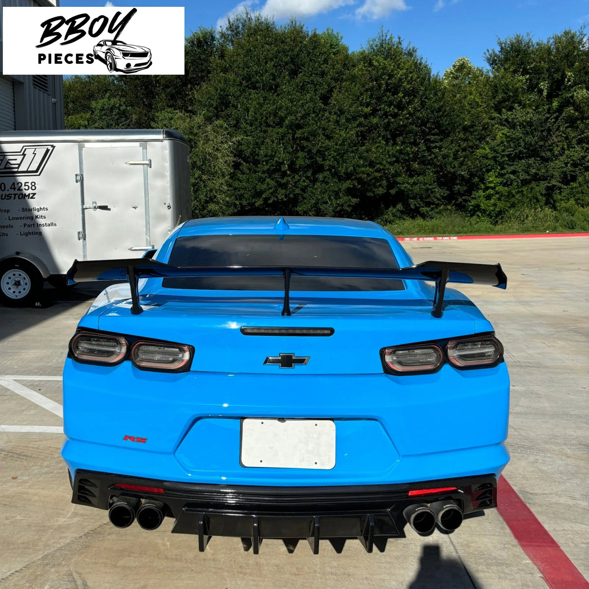 BBOY Pieces — Camaro ZL1 Style Wing Spoiler 2016-2023