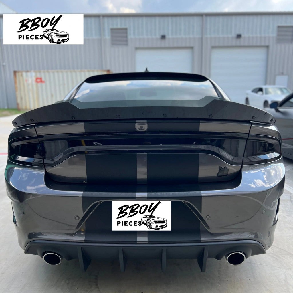 BBOY Pieces — Dodge Charger Wickerbill addon for Pre-existing Spoiler clear thinner