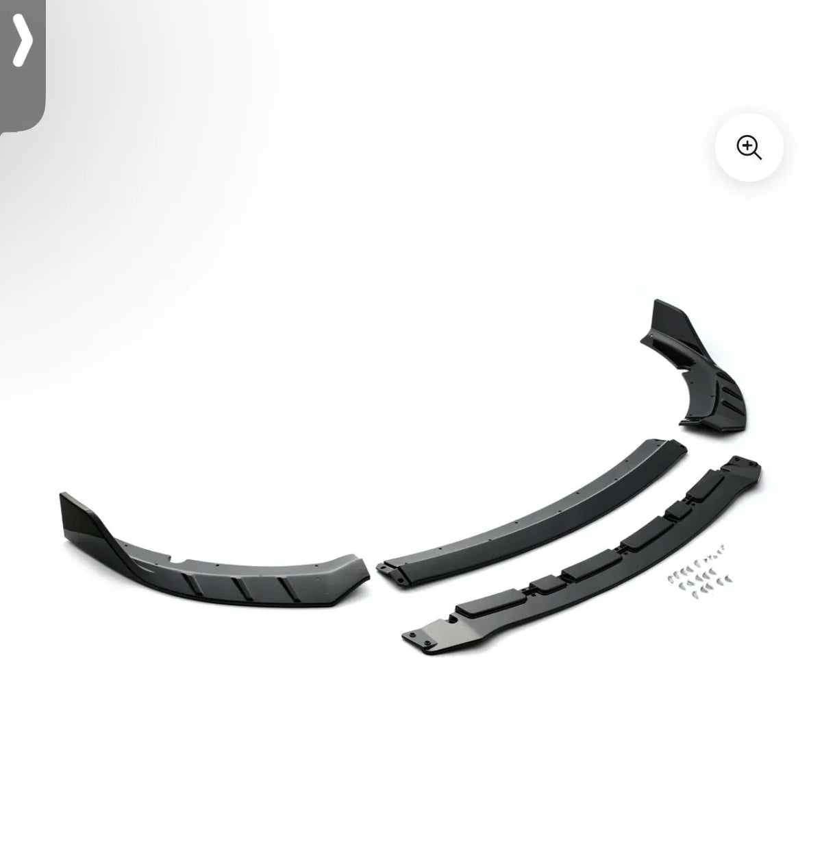 Charger Widebody Front Lip Splitter