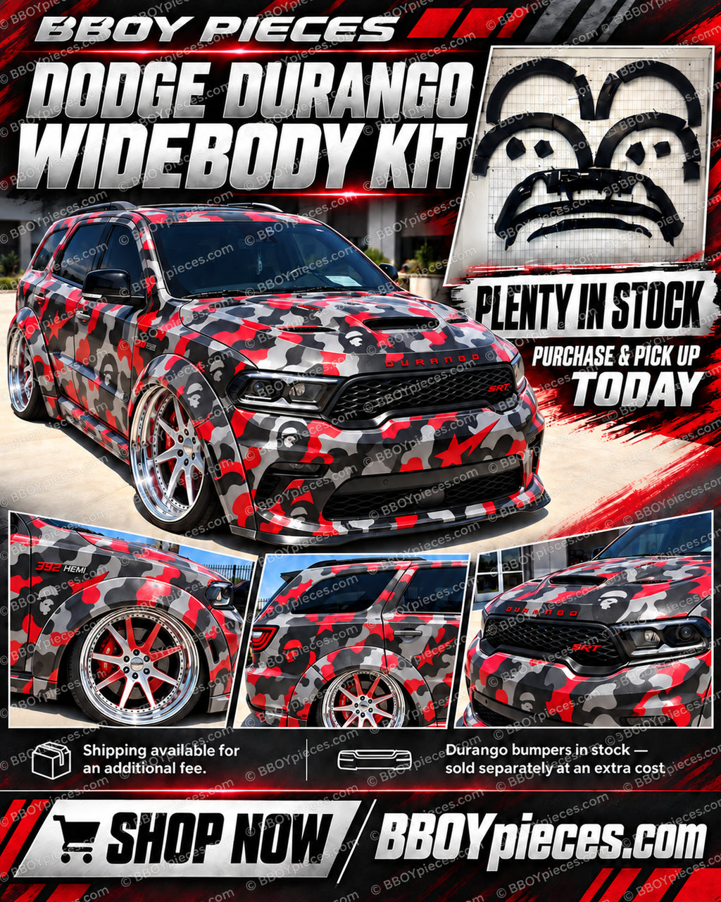 Durango Widebody Flare Kit