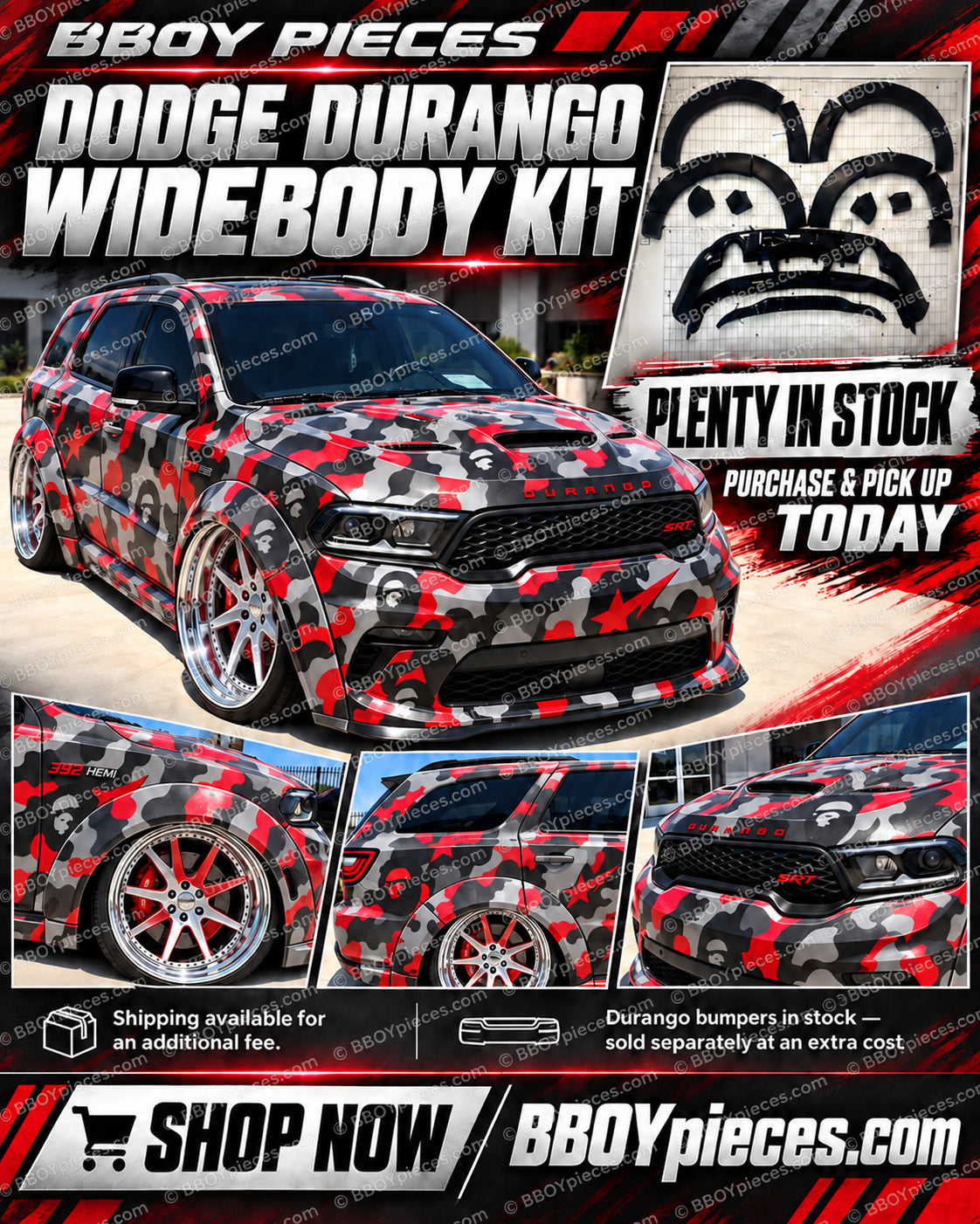 Durango Widebody Flare Kit