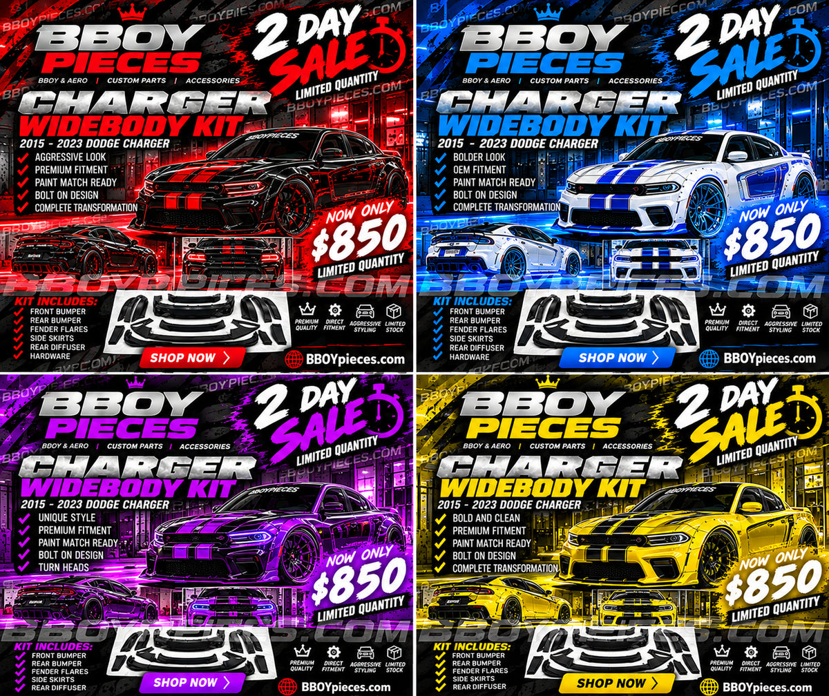 2015–2023 Dodge Charger Widebody Kit