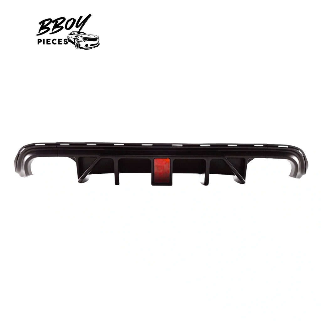 BBOY Pieces — Jeep Grand Cherokee Trackhawk / SRT 2014-22 Diffuser with LED Brake Light for – Quad Tip H Shaped Exhaust