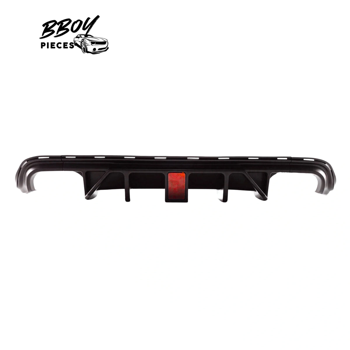 BBOY Pieces — Jeep Grand Cherokee Trackhawk / SRT 2014-22 Diffuser with LED Brake Light for – Quad Tip H Shaped Exhaust