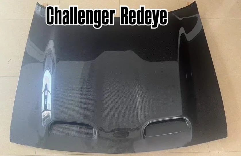 Challenger Red Eye Carbon fiber hood