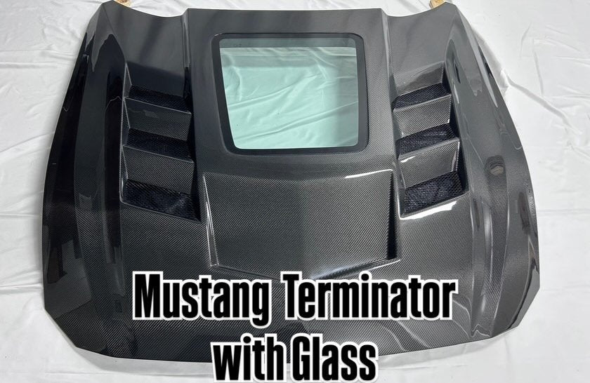 Mustang Terminator Carbon Fiber Hood