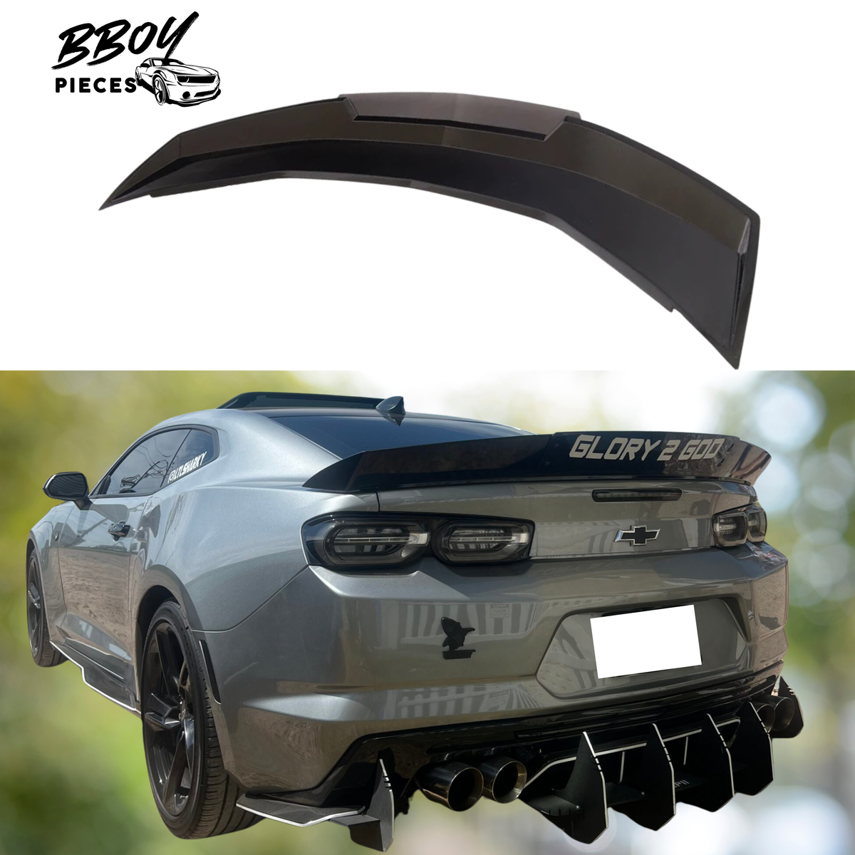 Camaro 2016+ Drake Style Spoiler — BBOY Pieces