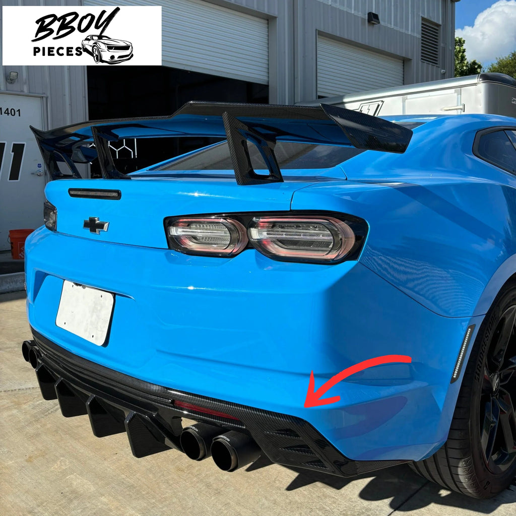 BBOY Pieces — Camaro Rear Diffuser Quad/single Tips 16+