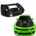 Real Carbon Charger Redeye Hood with Tempered Glass Window