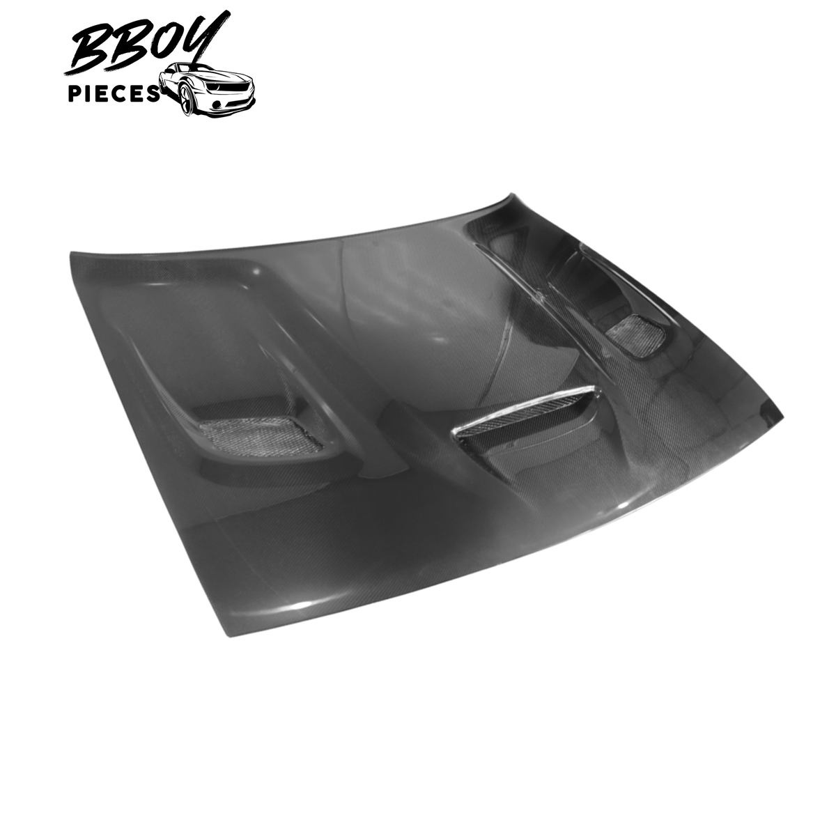 Challenger Hellcat Style Carbon Fiber Hood (Pickup Only) — BBOY Pieces