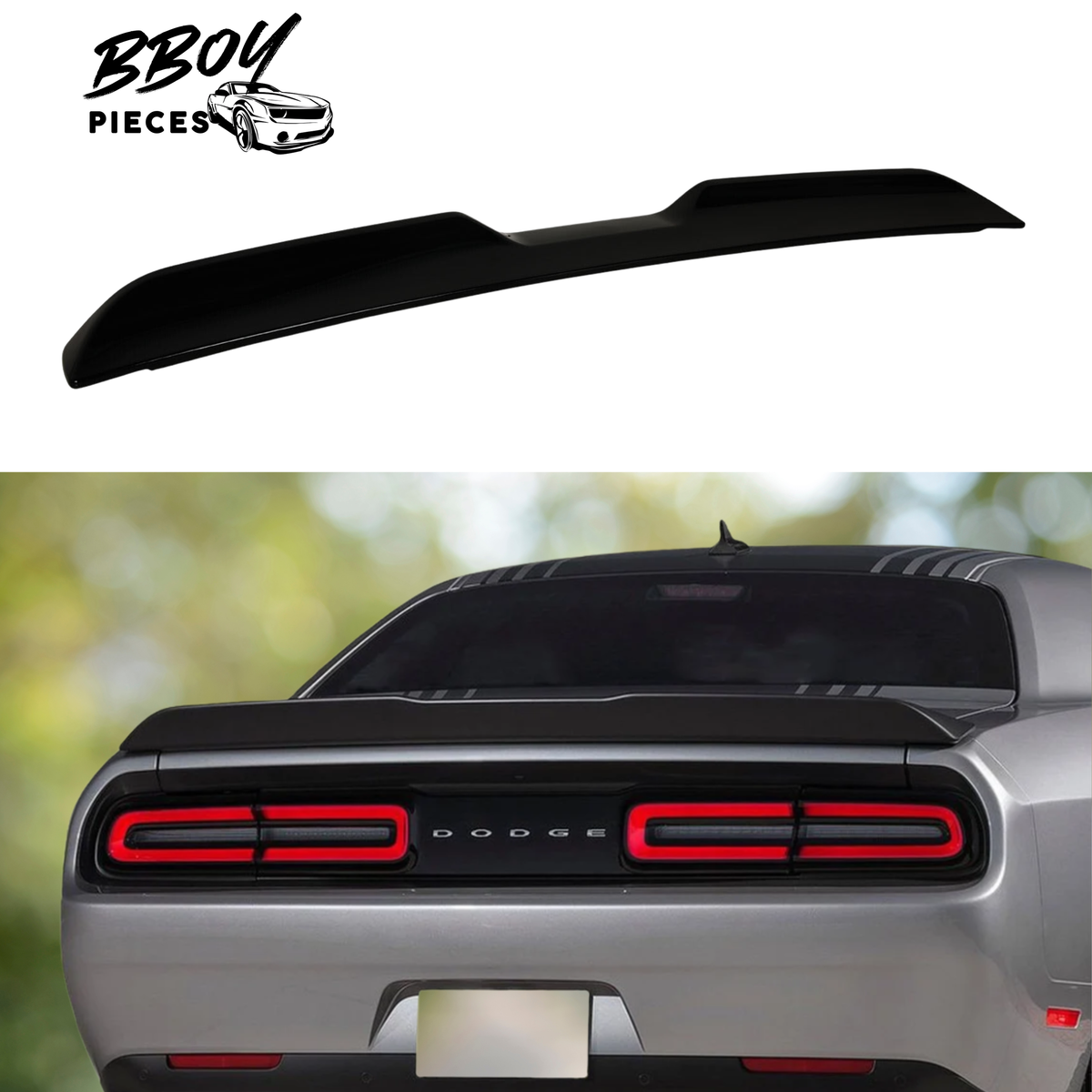 Challenger Trunk Spoiler - Demon Style — BBOY Pieces