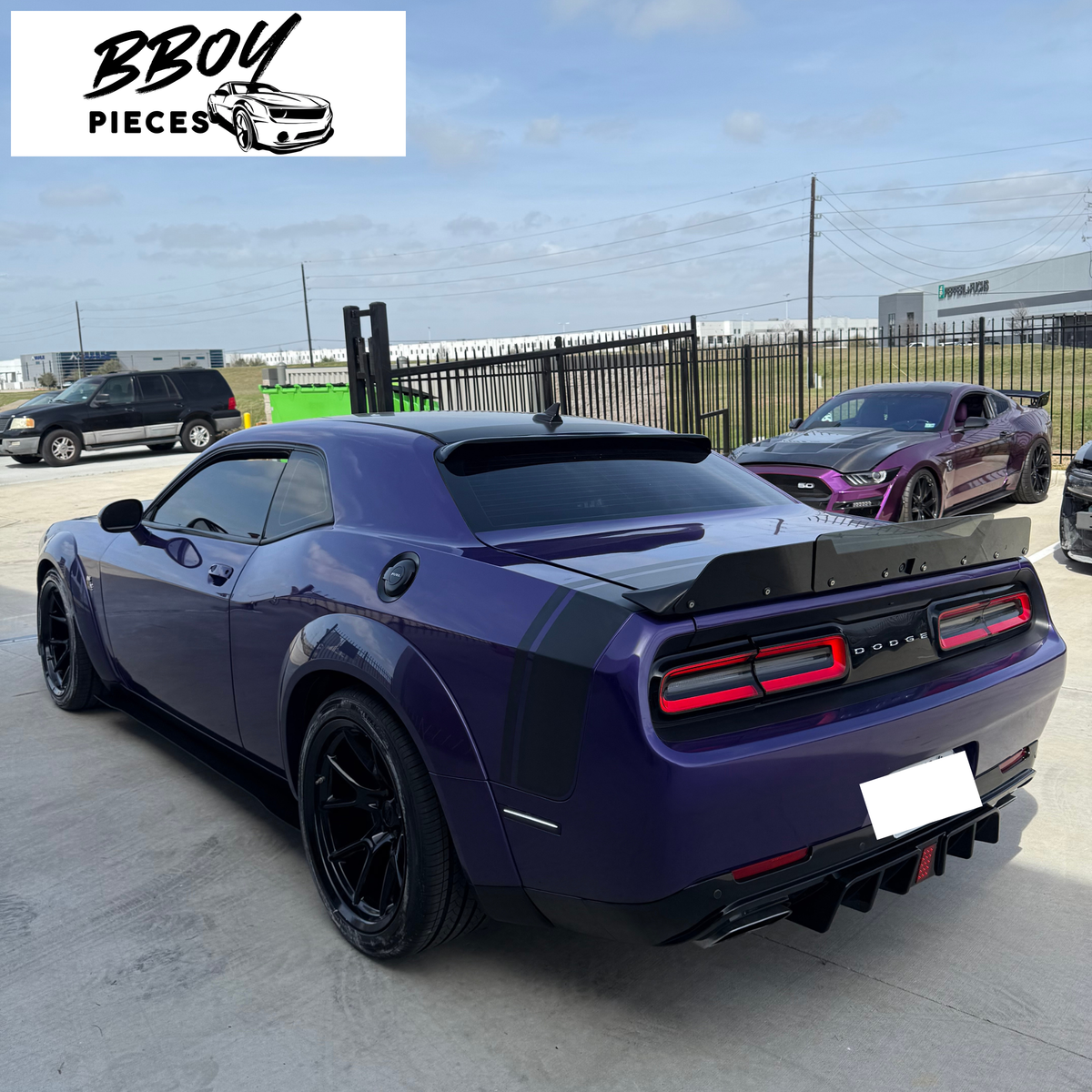 Challenger Roof Spoiler — BBOY Pieces