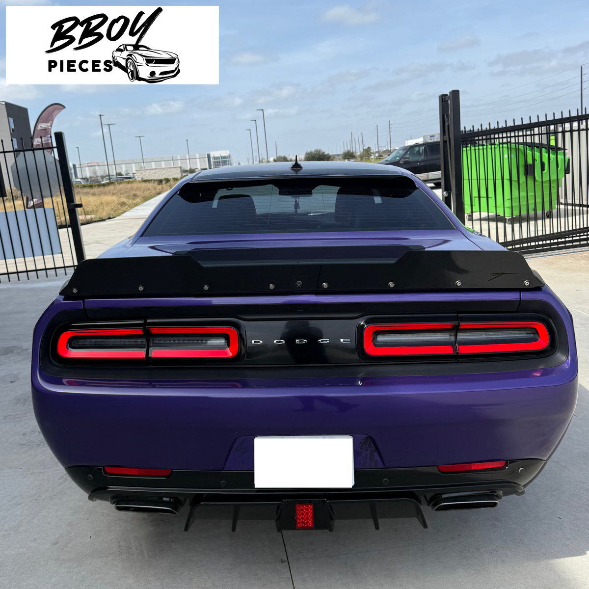 Challenger Roof Spoiler — BBOY Pieces