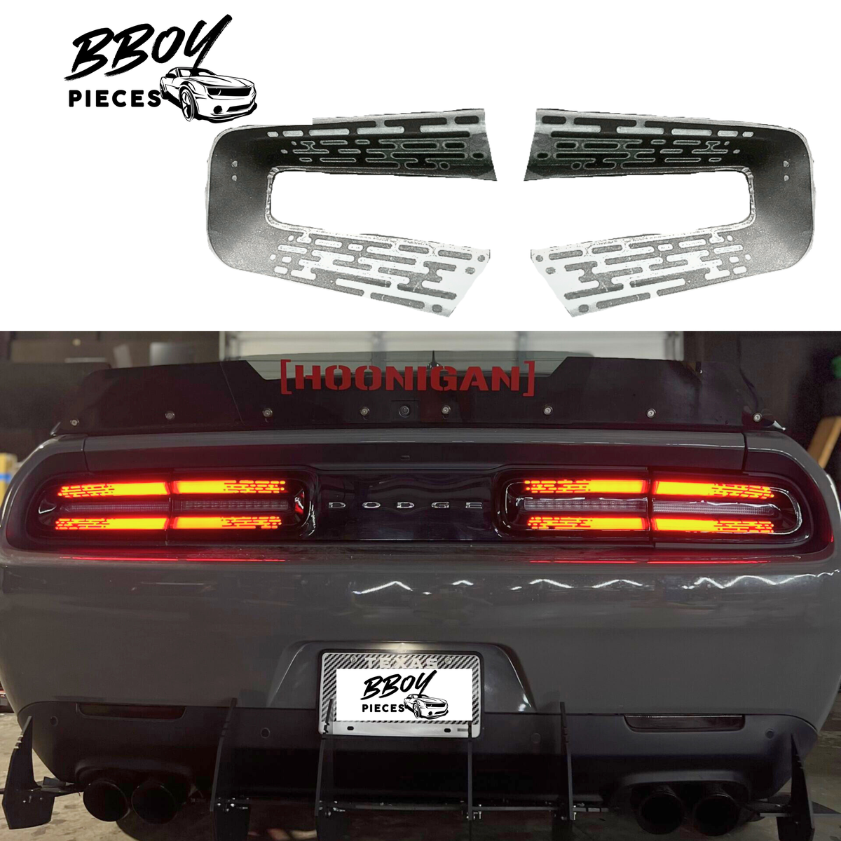 Challenger 'Fade' Tail light Tint Kit — BBOY Pieces