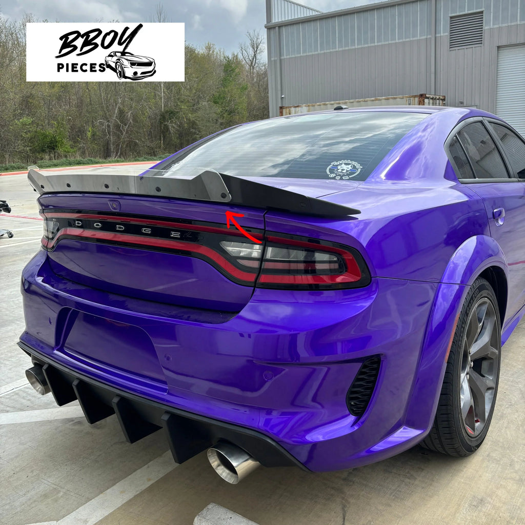 BBOY Pieces — Dodge Charger Spoiler + Wickerbill Combo