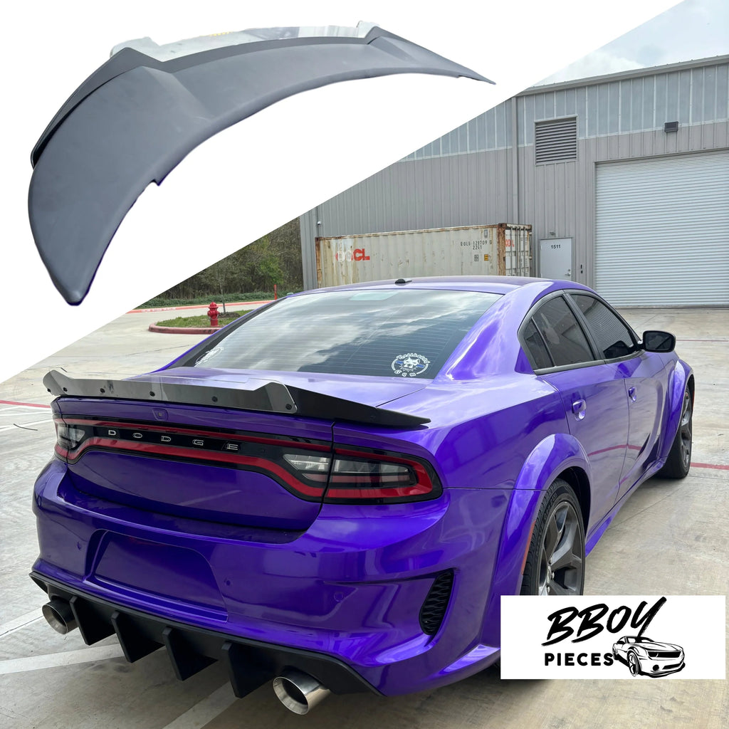 BBOY Pieces — Dodge Charger Spoiler + Wickerbill Combo