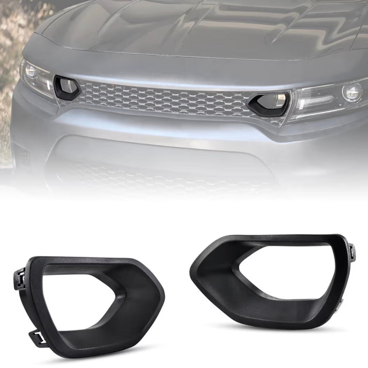 Charger Front Bumper Grille Snorkel Replacement Inserts