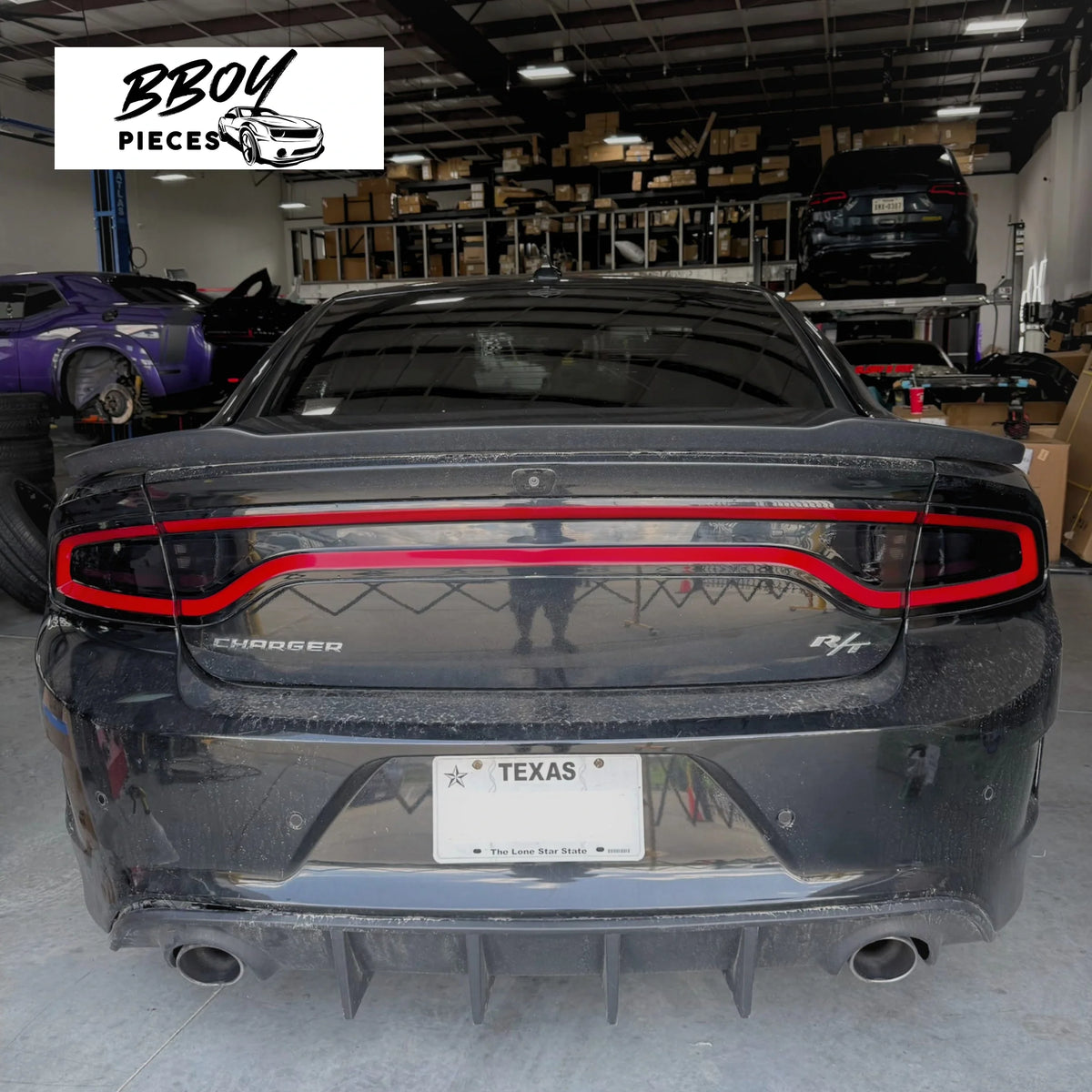 BBOY Pieces — Charger Reverse Light Tinted Tail light Kit 2015+