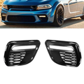 Charger Wide Body Front Bumper Grill Pieces with Fog Lights