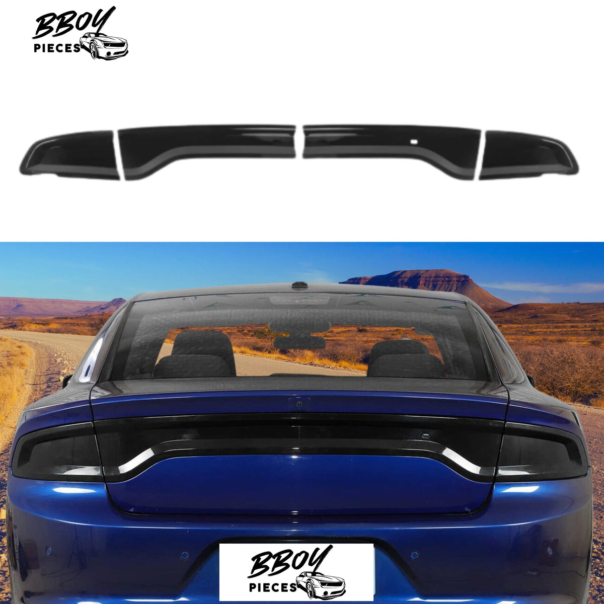 BBOY Pieces — Charger Tinted Tail light Covers 2015+