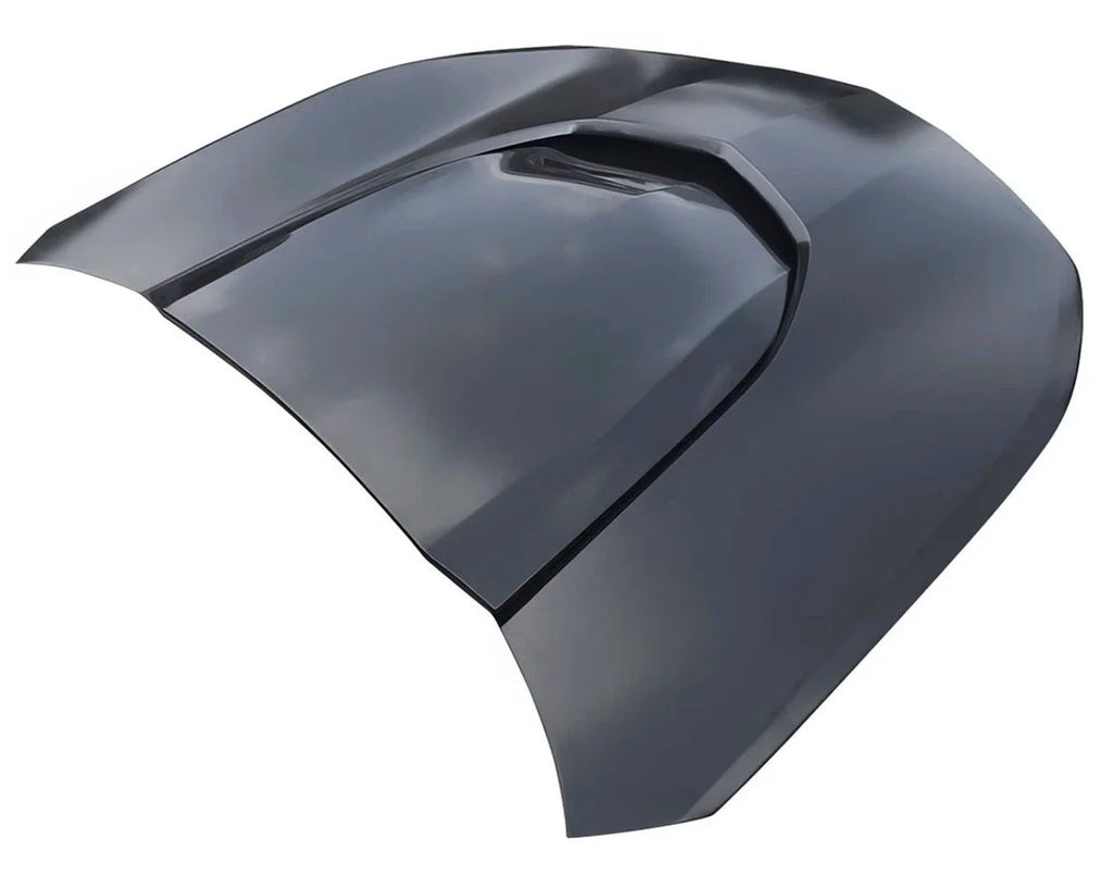 Fits 16-24 Chevrolet Camaro Front Bumper Hood ZL1 Style Aluminum Unpainted Guard
