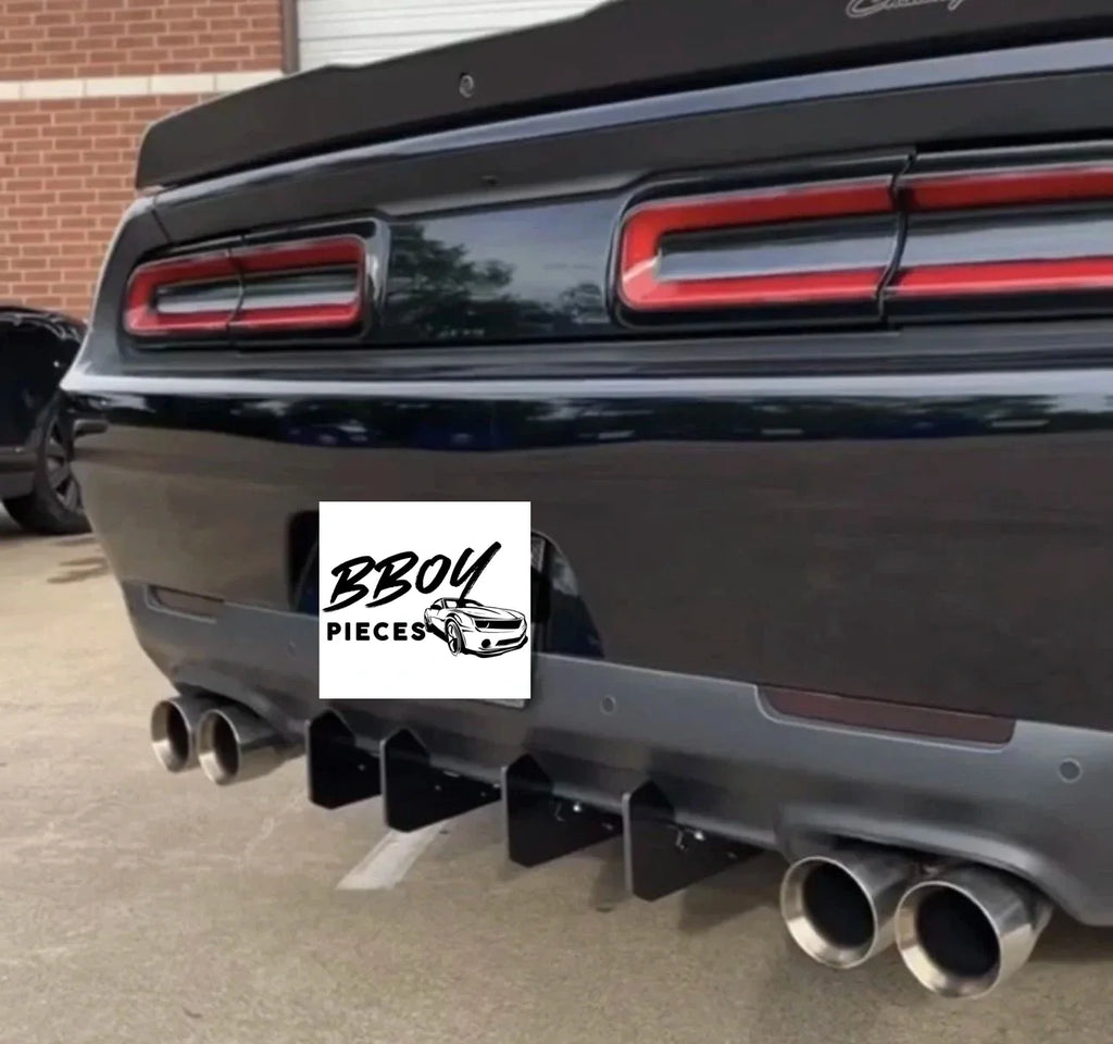 Challenger Small Fin Diffuser Plates — BBOY Pieces