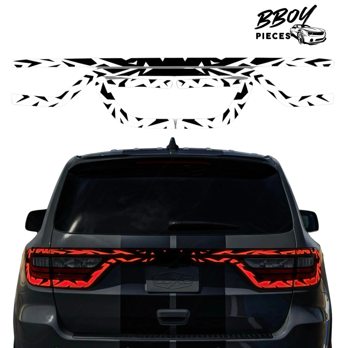 BBOY Pieces — Durango Tiger Style Tail Light Tint Kit