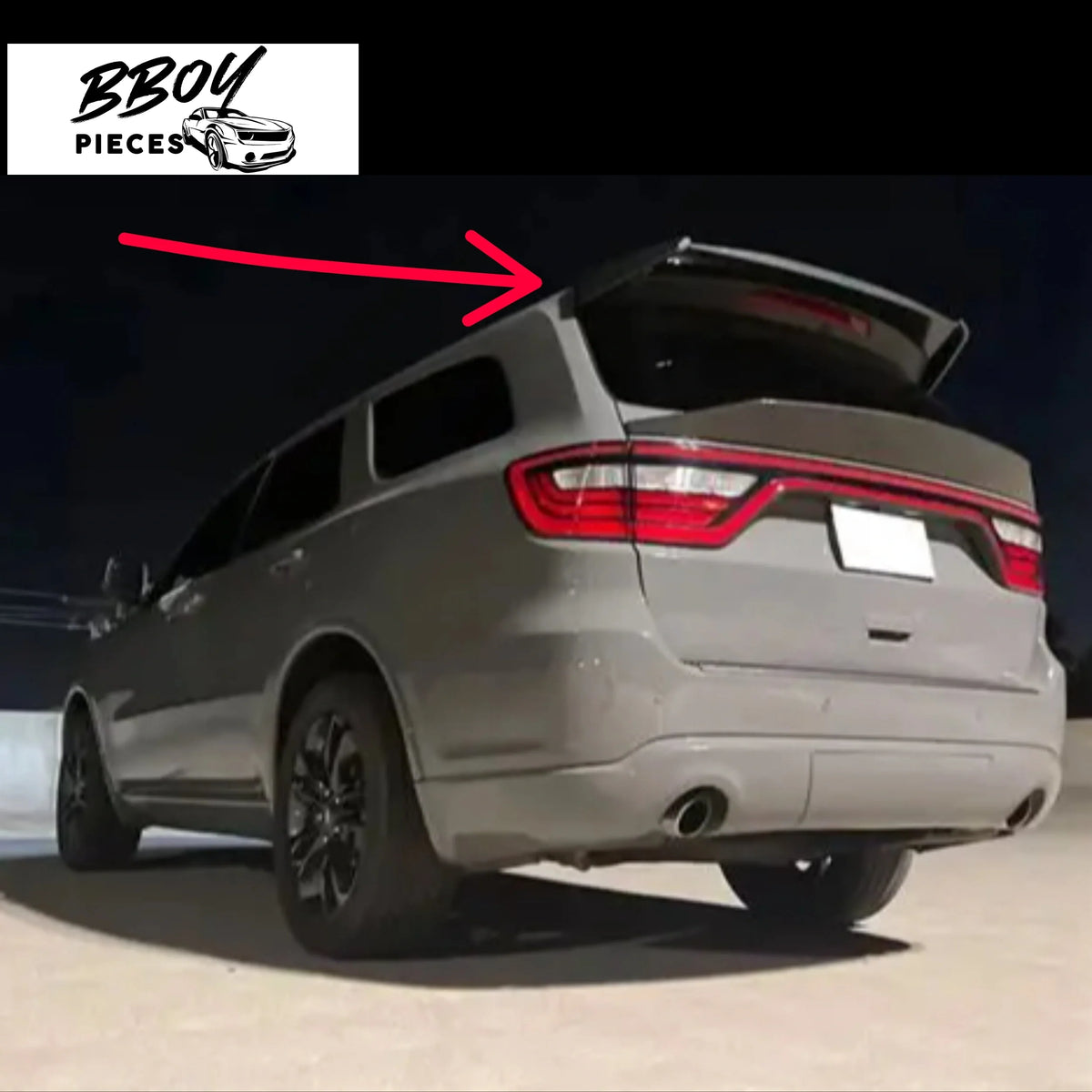 BBOY Pieces — Durango Roof Spoiler