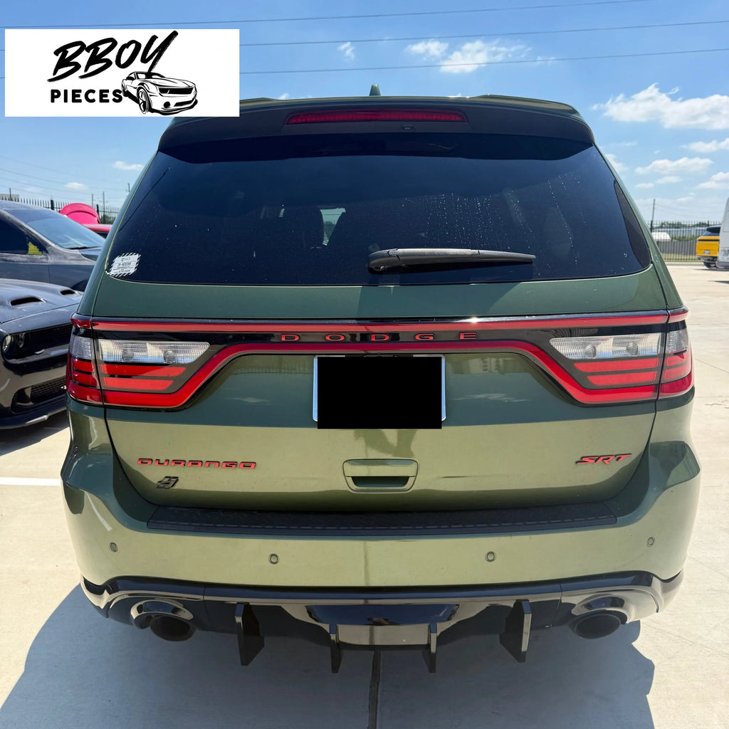BBOY Pieces — Durango Rear Diffuser Gloss Black (fits tow hitch)