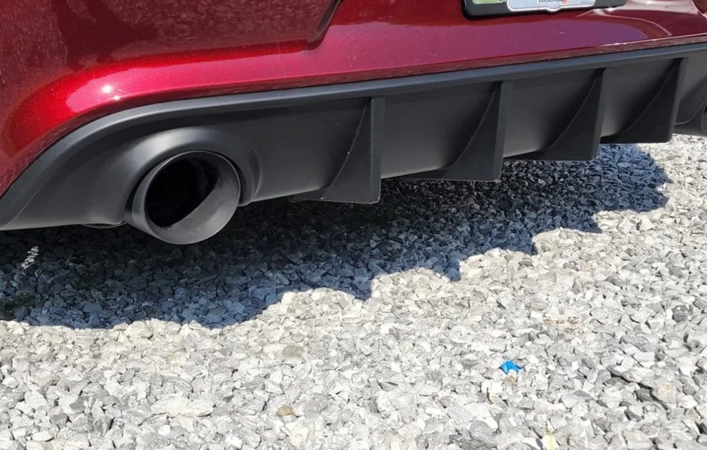 Charger Round Tip Conversion Rear Diffuser FITS BUMPER WITHOUT VENTS older rt/se/sxt/ralleye