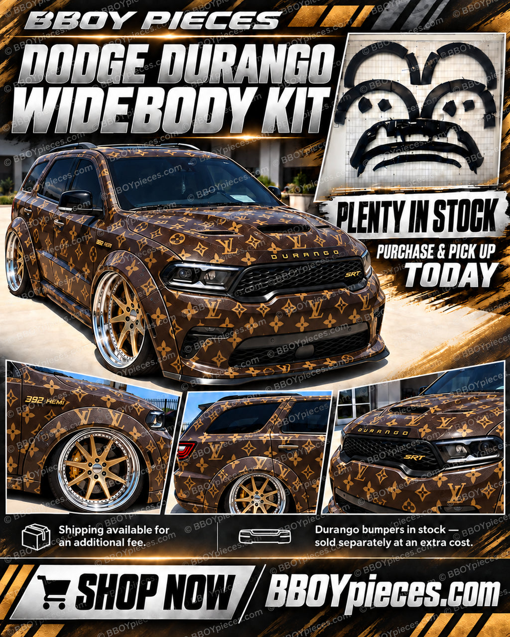 Durango Widebody Flare Kit