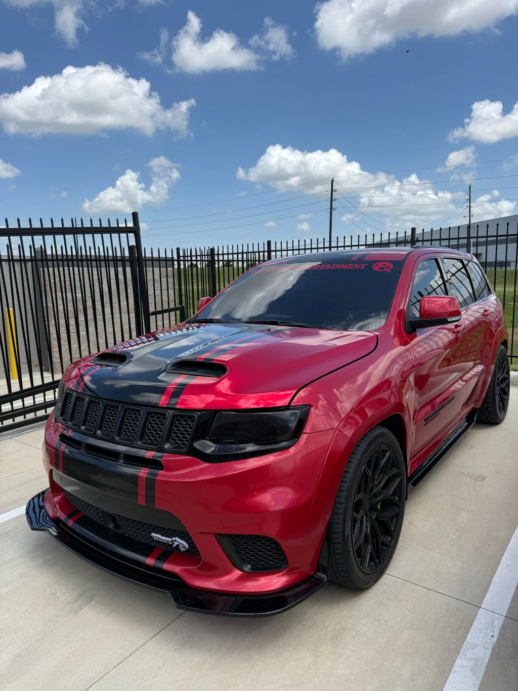Jeep Grand Cherokee Side Skirts Gloss Black 2 Pc
